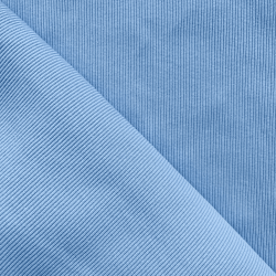 Ткань Кашкорсе, 420гм/2, 110см, цвет Светло-Голубой (на отрез)  в Каменск-Уральске