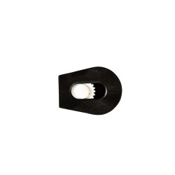 Зажим для шнура 4 мм KL цвет Чёрный + Белый (поштучно)  в Каменск-Уральске