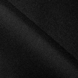 Ткань Оксфорд 600D PU, Черный (на отрез)  в Каменск-Уральске