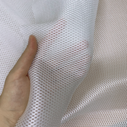Сетка 3D трехслойная Air mesh 160 гр/м2, цвет Белый (на отрез)  в Каменск-Уральске