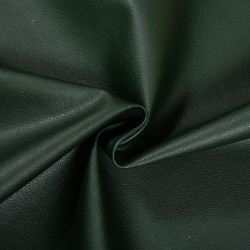 Эко кожа (Искусственная кожа), цвет Темно-Зеленый (на отрез)  в Каменск-Уральске