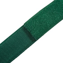 Контактная лента 40мм (38мм) цвет Зелёный (велькро-липучка, на отрез)  в Каменск-Уральске