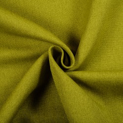 Ткань Рогожка (мебельная), цвет Зелёный (на отрез)  в Каменск-Уральске
