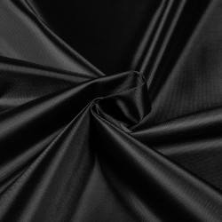*Ткань Оксфорд 210D PU, цвет Черный (на отрез)  в Каменск-Уральске