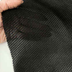 Сетка 3D трехслойная Air mesh 165 гр/м2, цвет Черный (на отрез)  в Каменск-Уральске