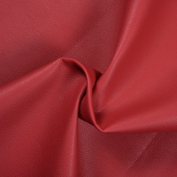 Эко кожа (Искусственная кожа), цвет Красный (на отрез)  в Каменск-Уральске